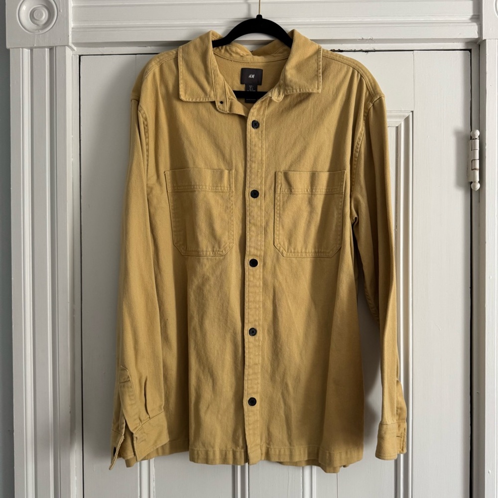 Men's Yellow Flannel